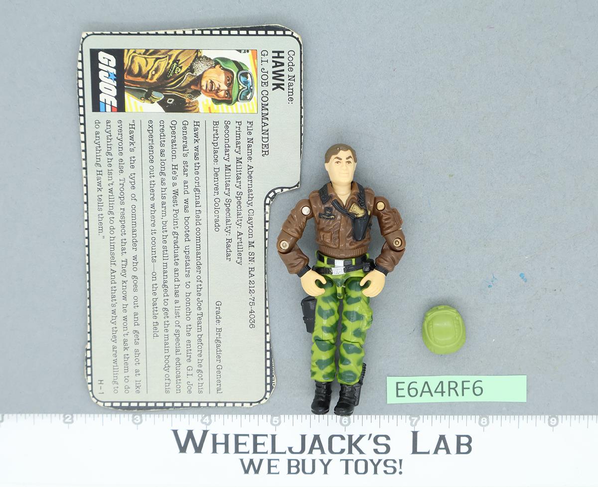 Hawk V2 G.I. Joe 1986 Hasbro Vintage Action Figure