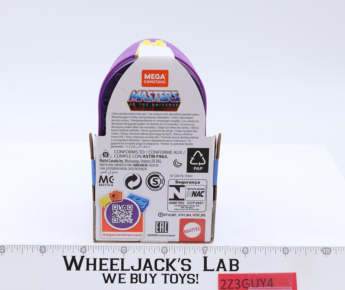 Trap Jaw Skeletor Skull Mega Construx Masters of the Universe MOTU Mattel NEW