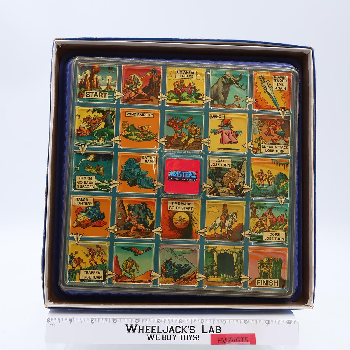 3-D Action Board Game 100% Complete He-Man Masters of the Universe 1983 Vintage