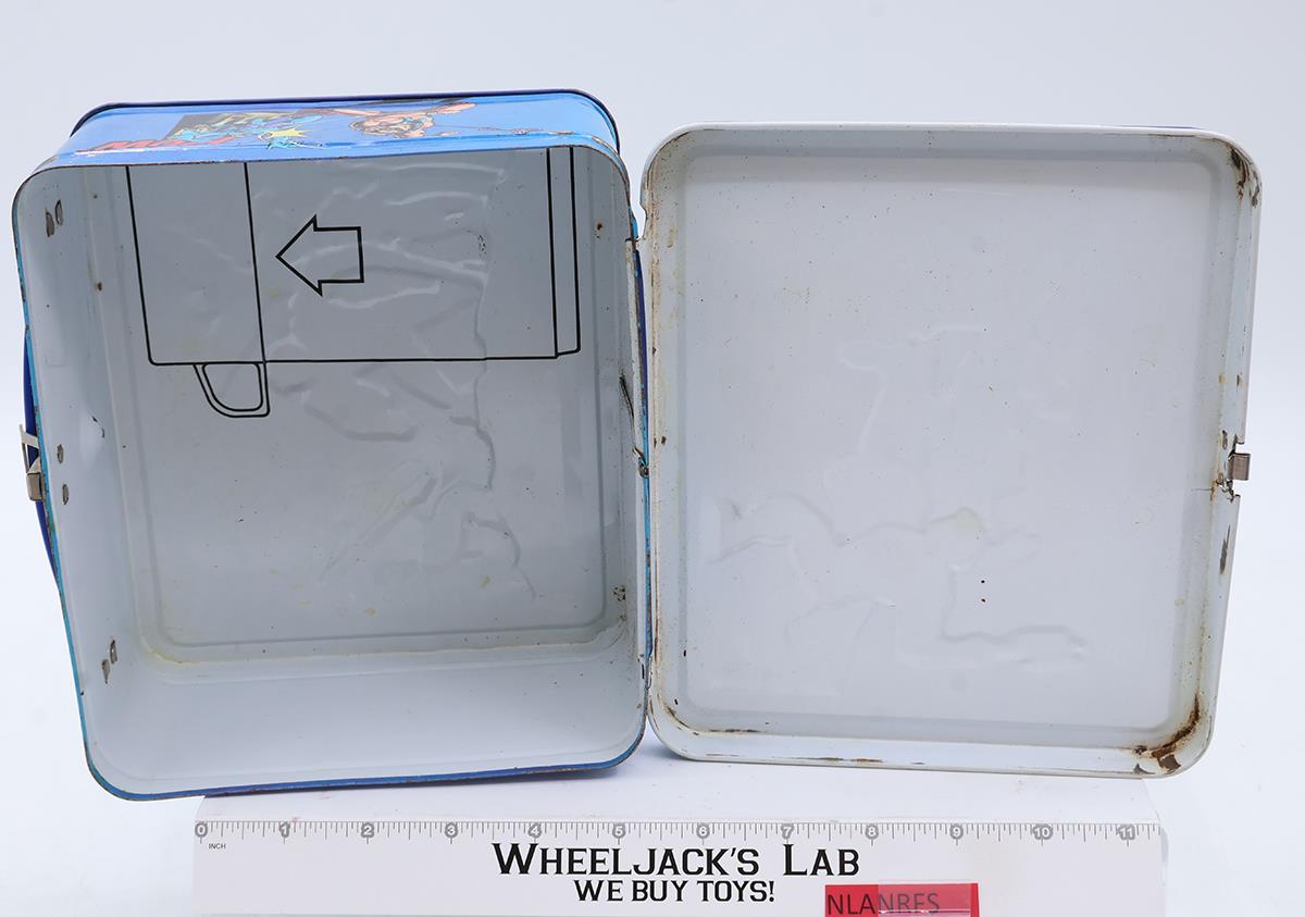 He-Man Masters of the Universe MOTU Aladdin 1984 Lunch Box W/ Thermos Mug