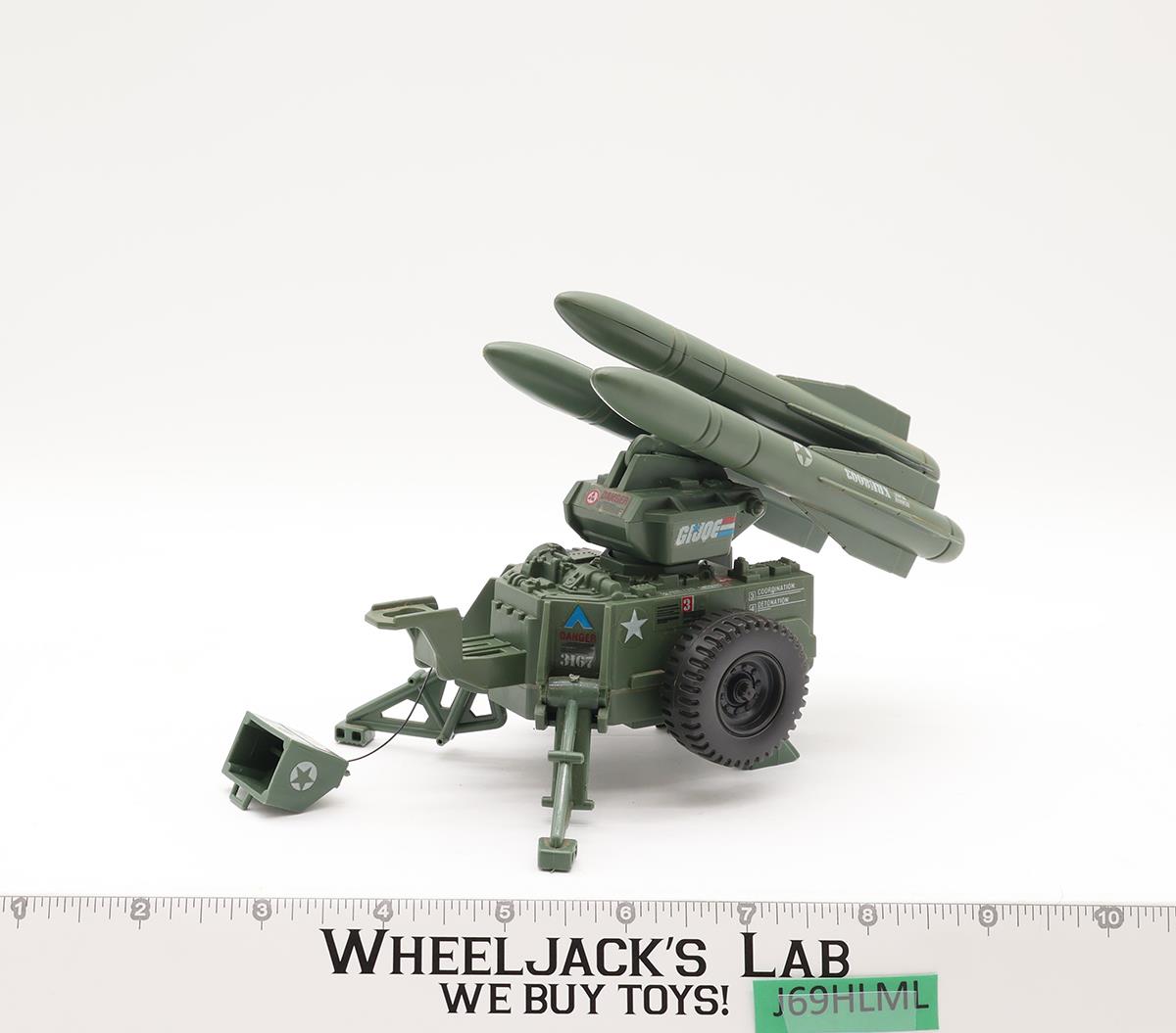 MMS Mobile Missile System GI Joe 1982 Hasbro Action Figure Vehicle