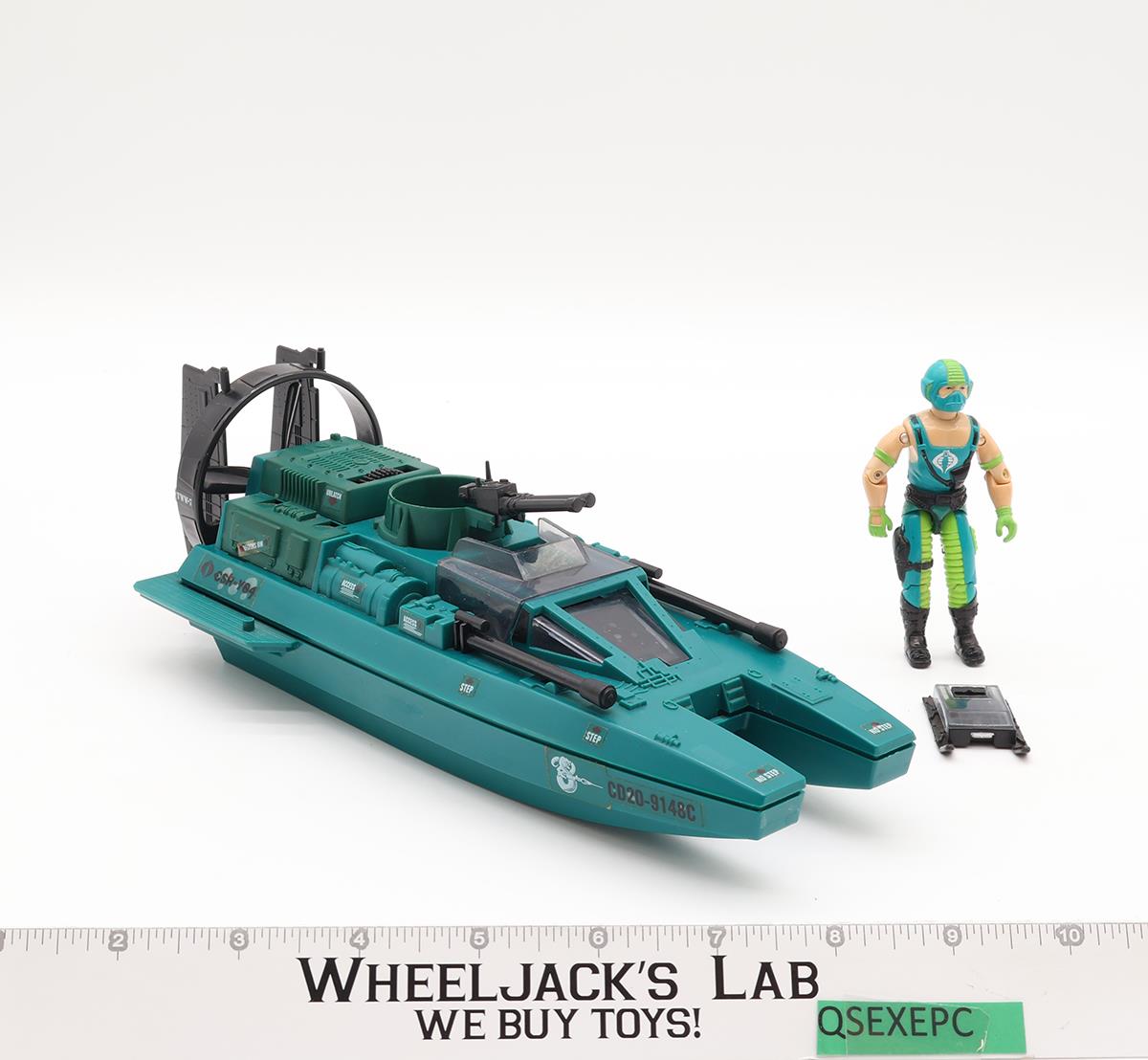 Cobra Water Moccasin W/Copperhead 100% Complete G.I. Joe 1984 Hasbro Vehicle