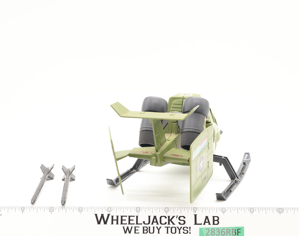 Sky Hawk 100% Complete 1984 G.I. Joe Hasbro Vintage Action Figure Vehicle