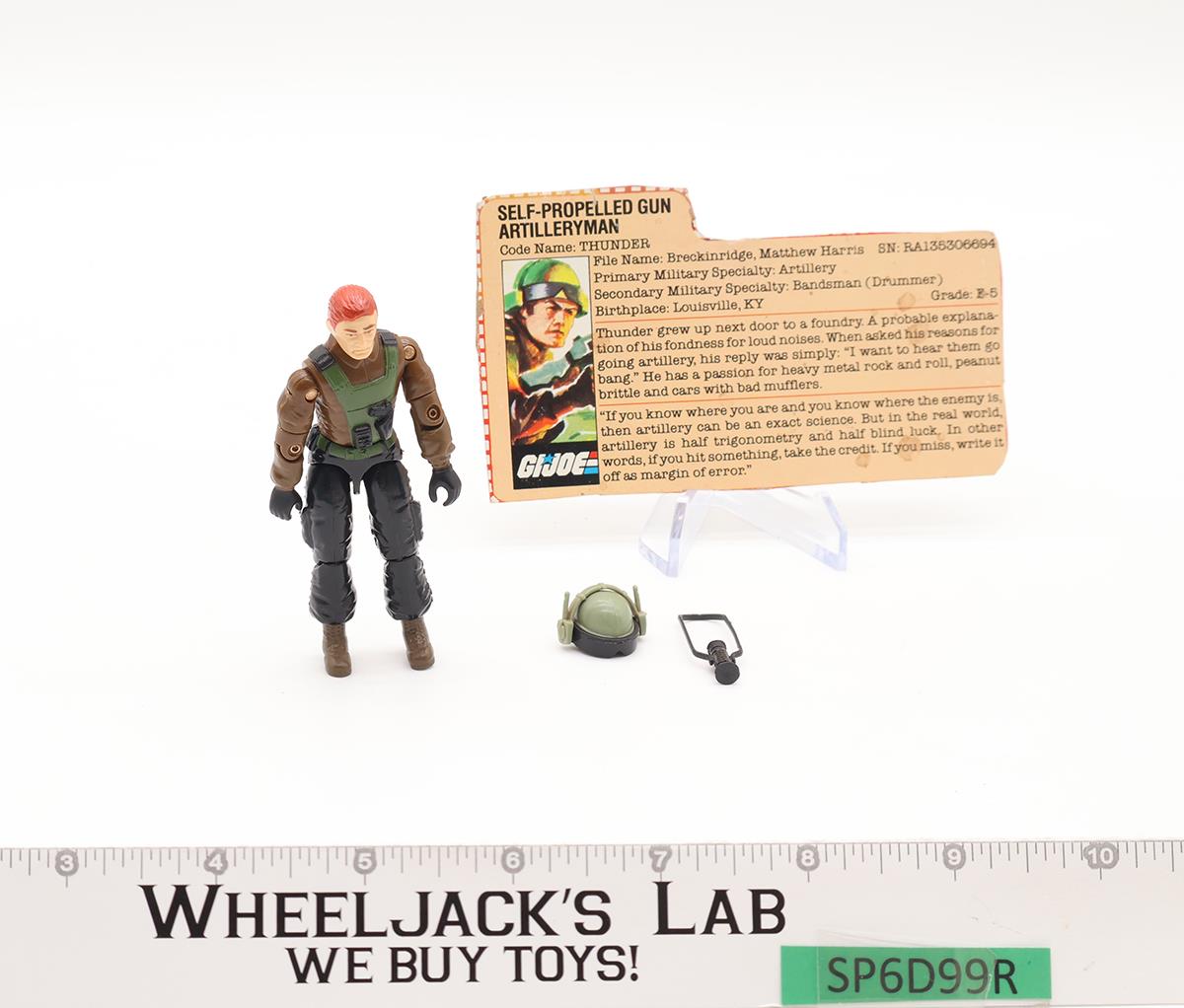 Slugger Tank W/ Thunder 100% Complete G.I. Joe 1984 Hasbro Vehicle Action Figure