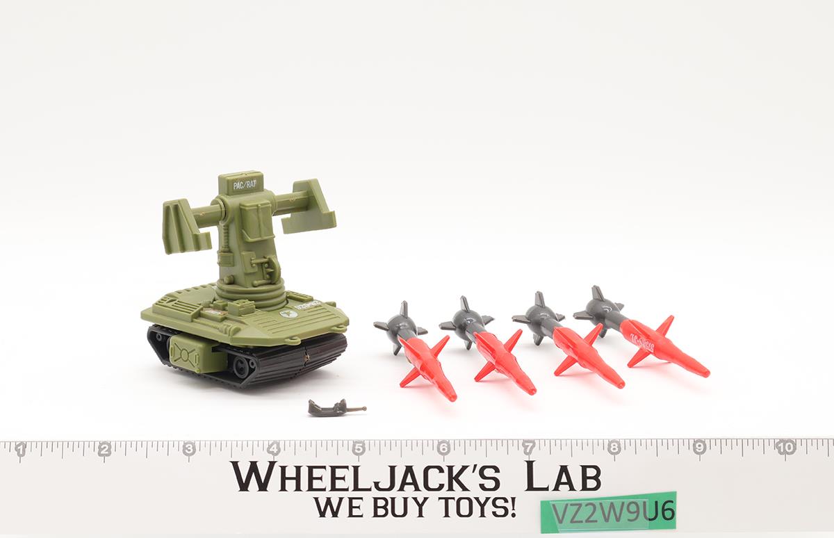 Missile Launcher PAC/RAT 100% Complete GI Joe Hasbro 1983 Vintage Vehicle