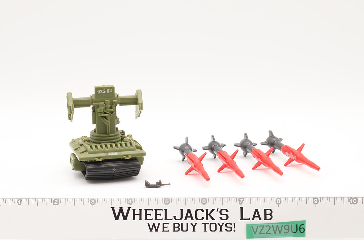 Missile Launcher PAC/RAT 100% Complete GI Joe Hasbro 1983 Vintage Vehicle