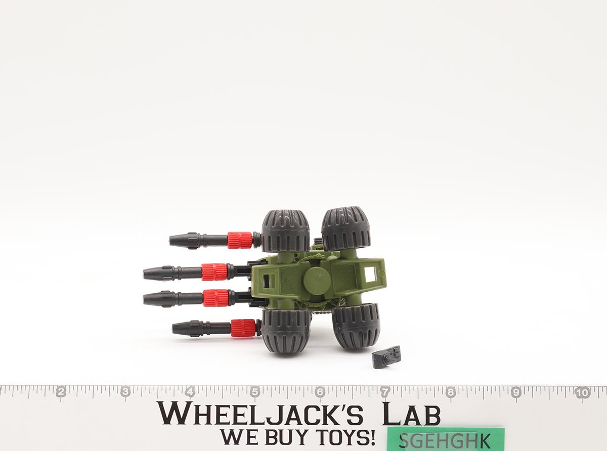 Machine Gun Pac/Rat 100% Complete G.I. Joe 1983 Hasbro Action Figure Vehicle