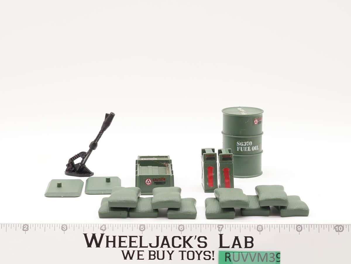 Mortar Defense Unit 100% Complete GI Joe 1984 Hasbro Action Figure Playset