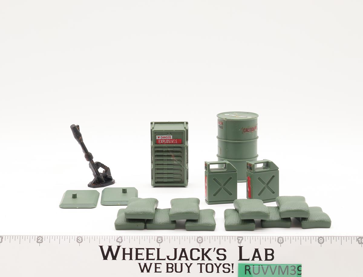 Mortar Defense Unit 100% Complete GI Joe 1984 Hasbro Action Figure Playset