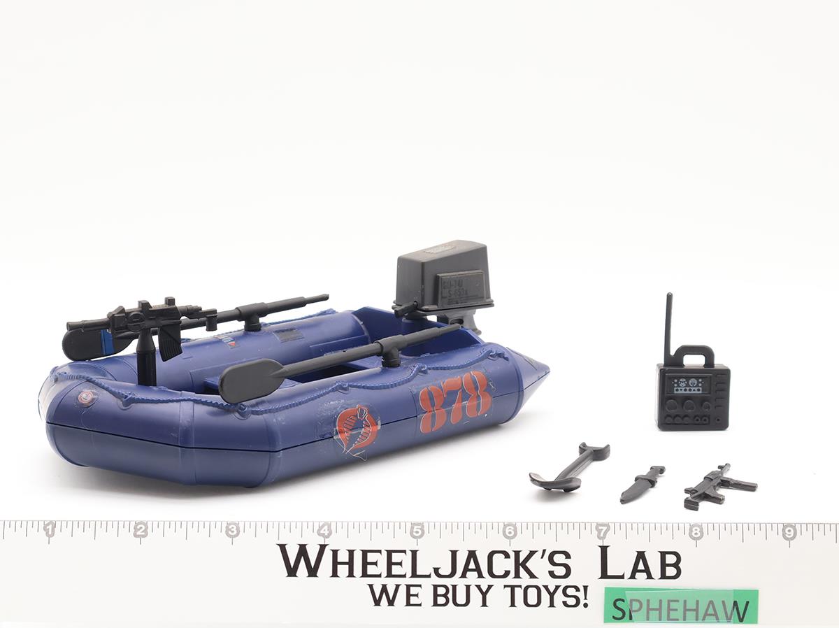 Cobra Night Landing Raft 100% Complete G.I. Joe 1985 Hasbro Vintage Vehicle