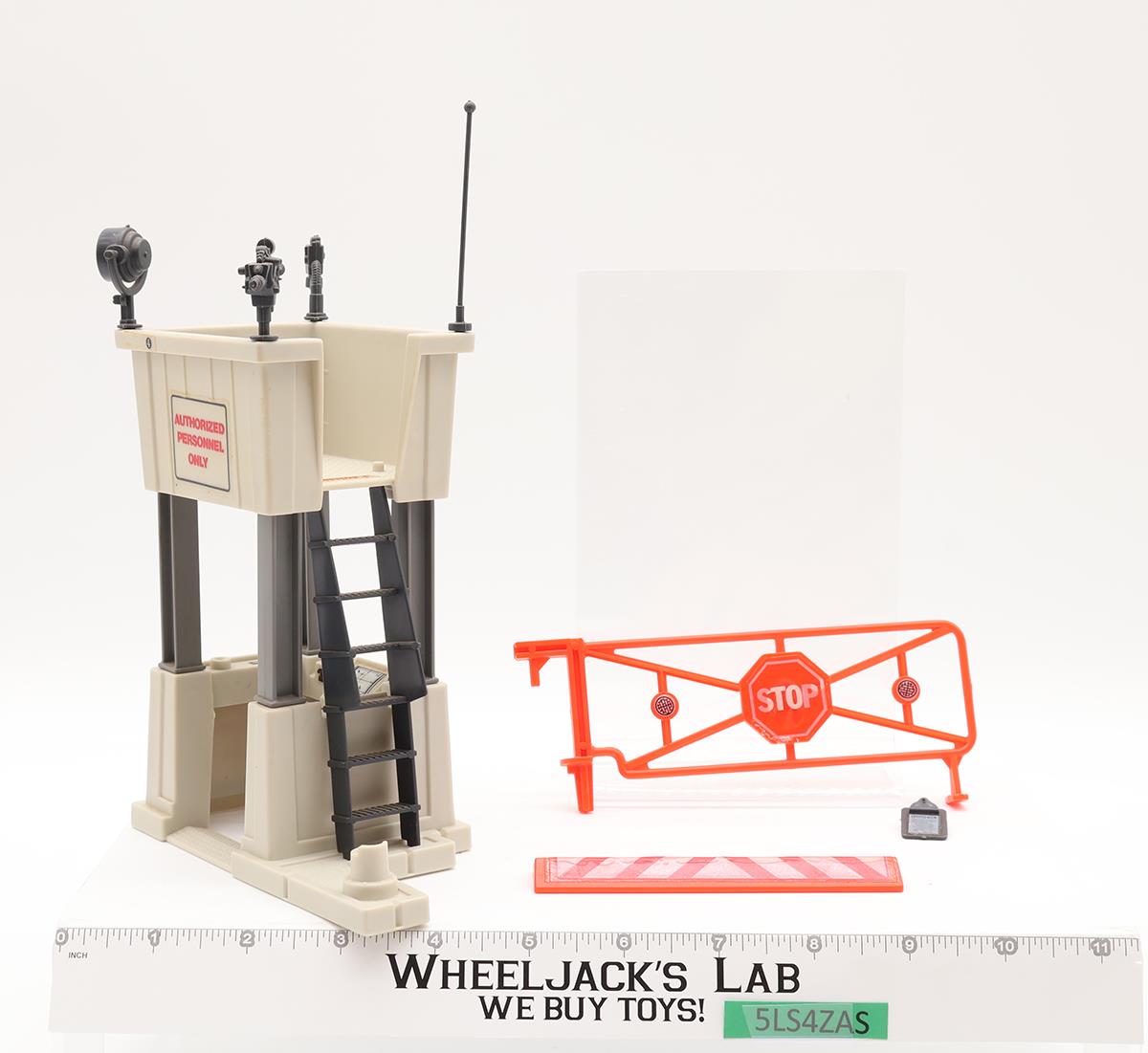 Check Point Alpha Battle Station 100% Complete GI Joe 1985 Hasbro Action Figure