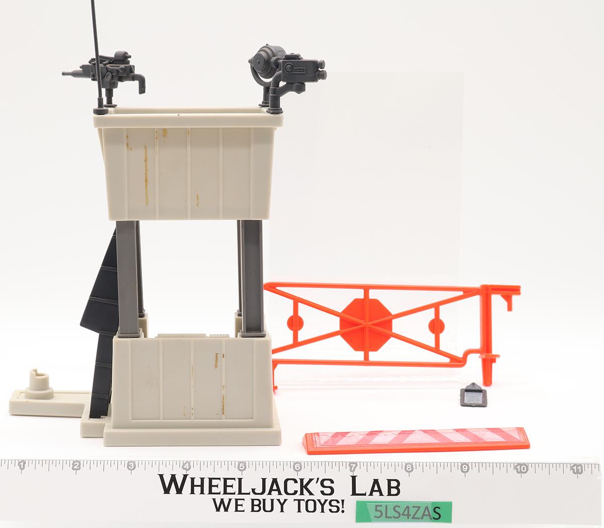 Check Point Alpha Battle Station 100% Complete GI Joe 1985 Hasbro Action Figure