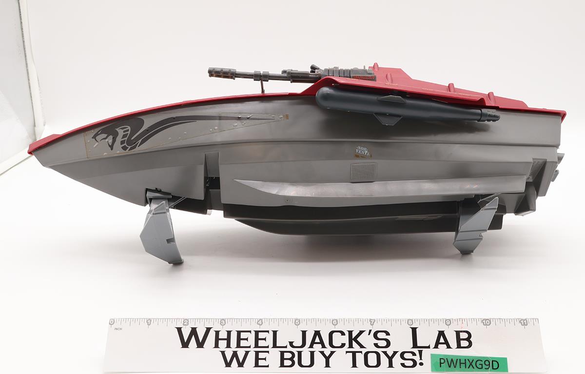Moray Hydrofoil 100% Complete W/ LENS UNBROKEN GI Joe 1985 Hasbro Vehicle