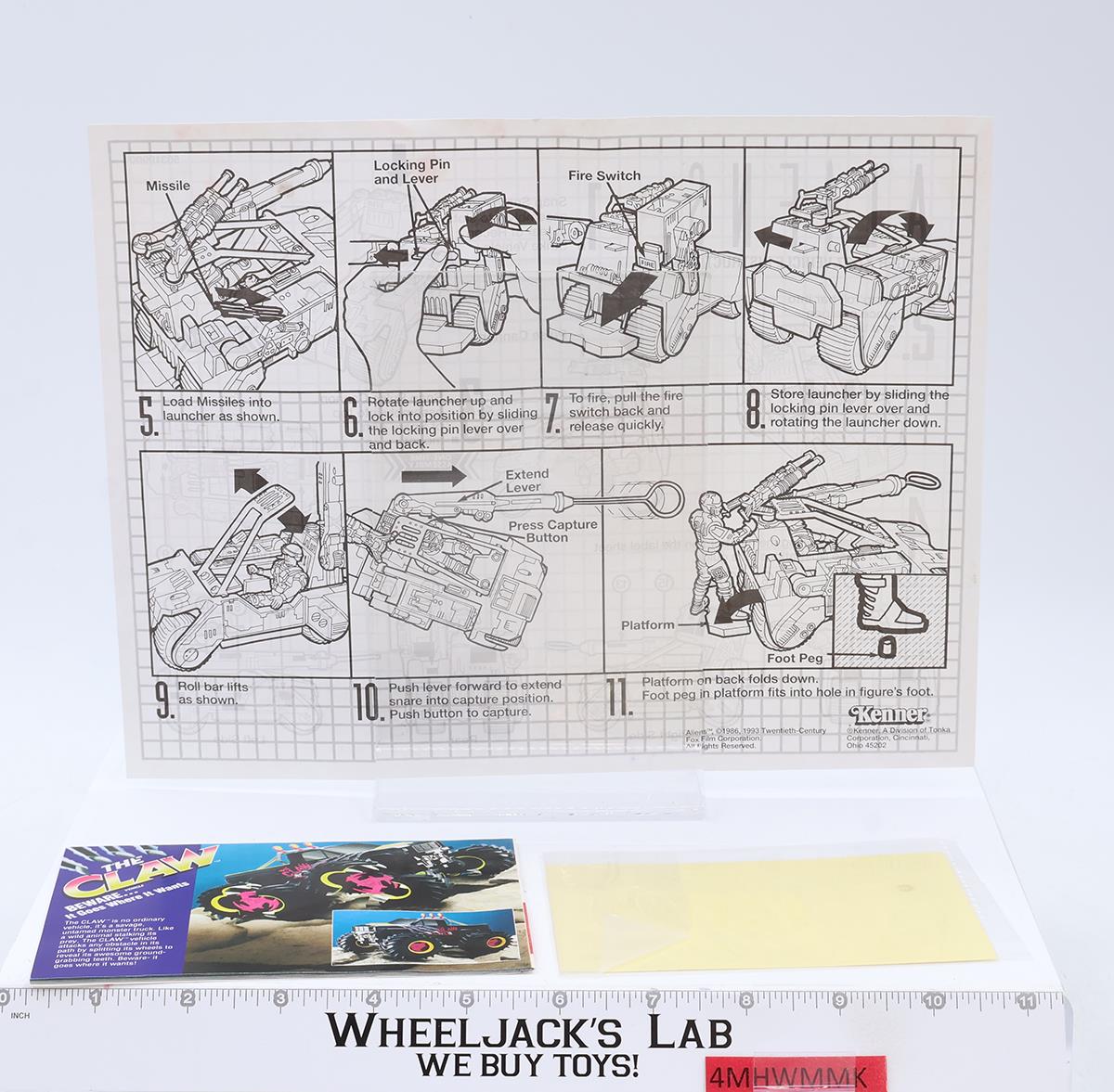 Space Marine Stinger XT-37 Aliens 1992 Kenner Action Figure Vehicle NEW MIB