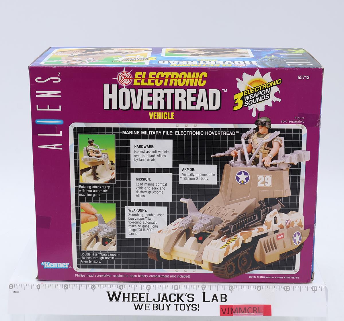 Electronic Hovertread Aliens 1992 Kenner Action Figure Vehicle NEW SEALED