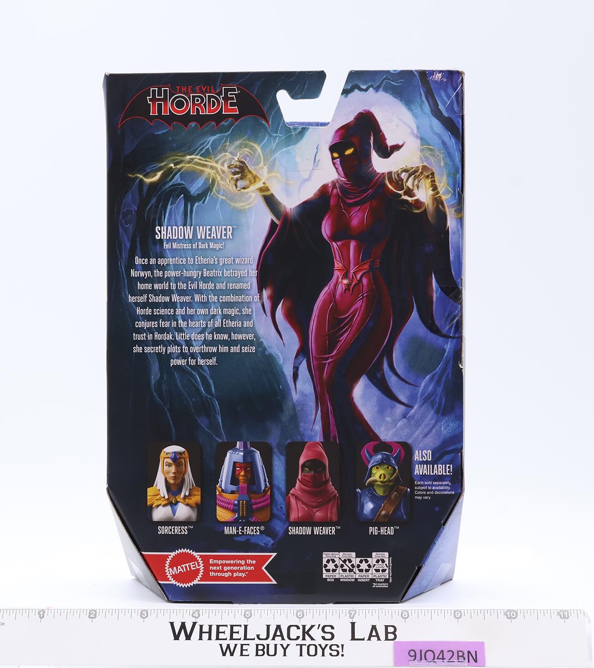 Shadow Weaver Princesses of Power 2022 Mattel Action Figure NEW SEALED