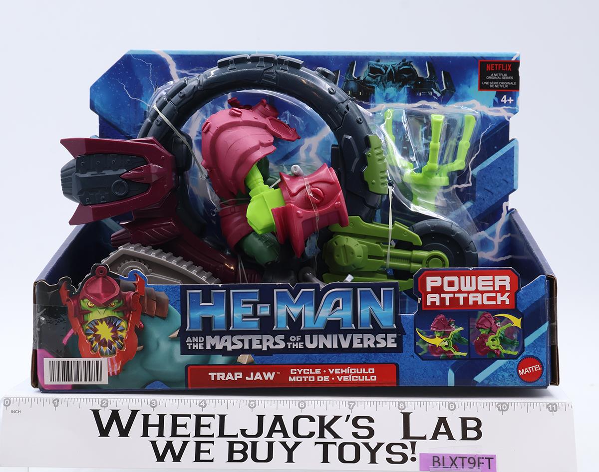 Power Attack Trap Jaw Cycle He-Man Masters of the Universe Mattel NEW SEALED
