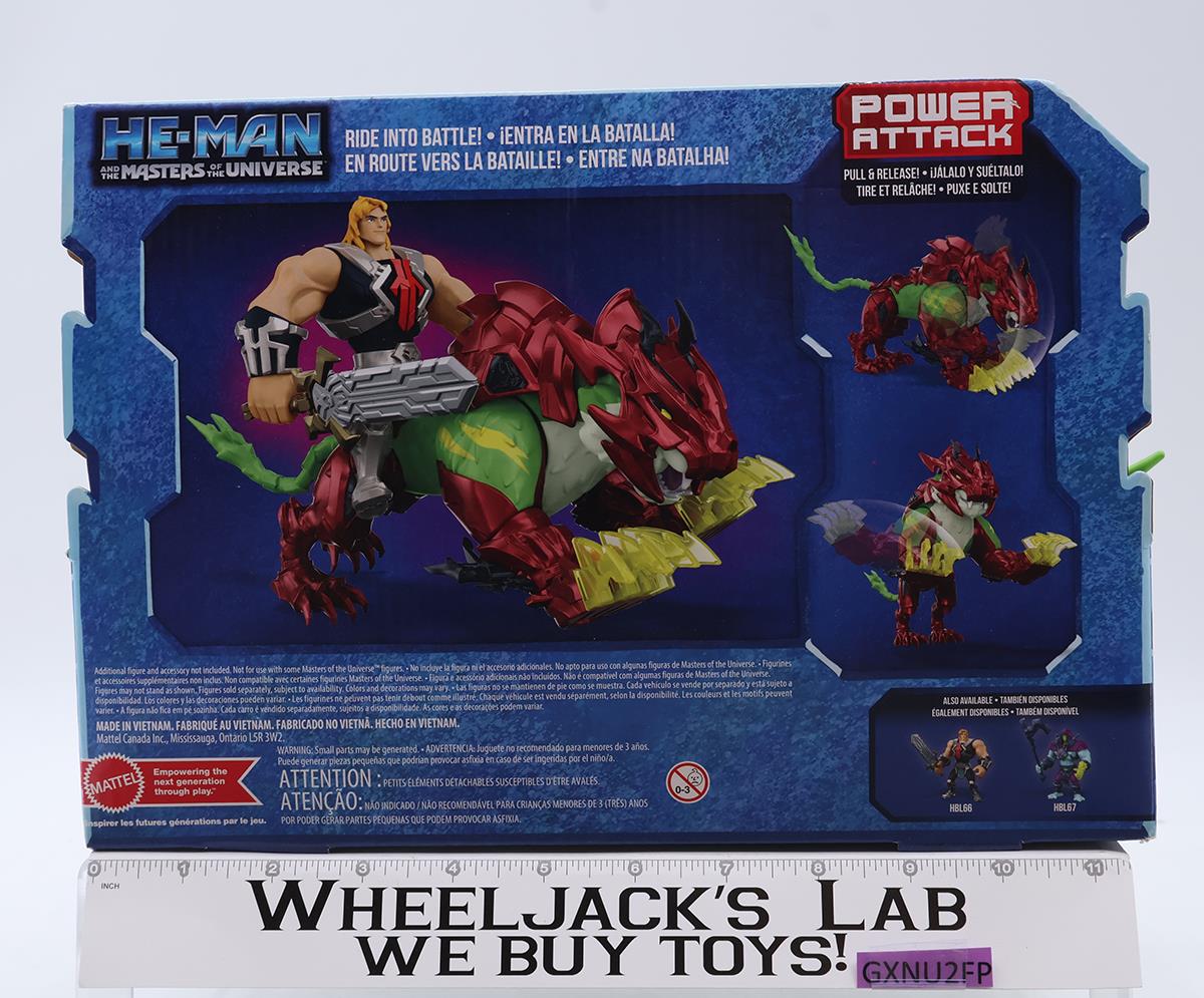 Power Attack Battle Cat He-Man Masters of the Universe 2021 Mattel NEW SEALED
