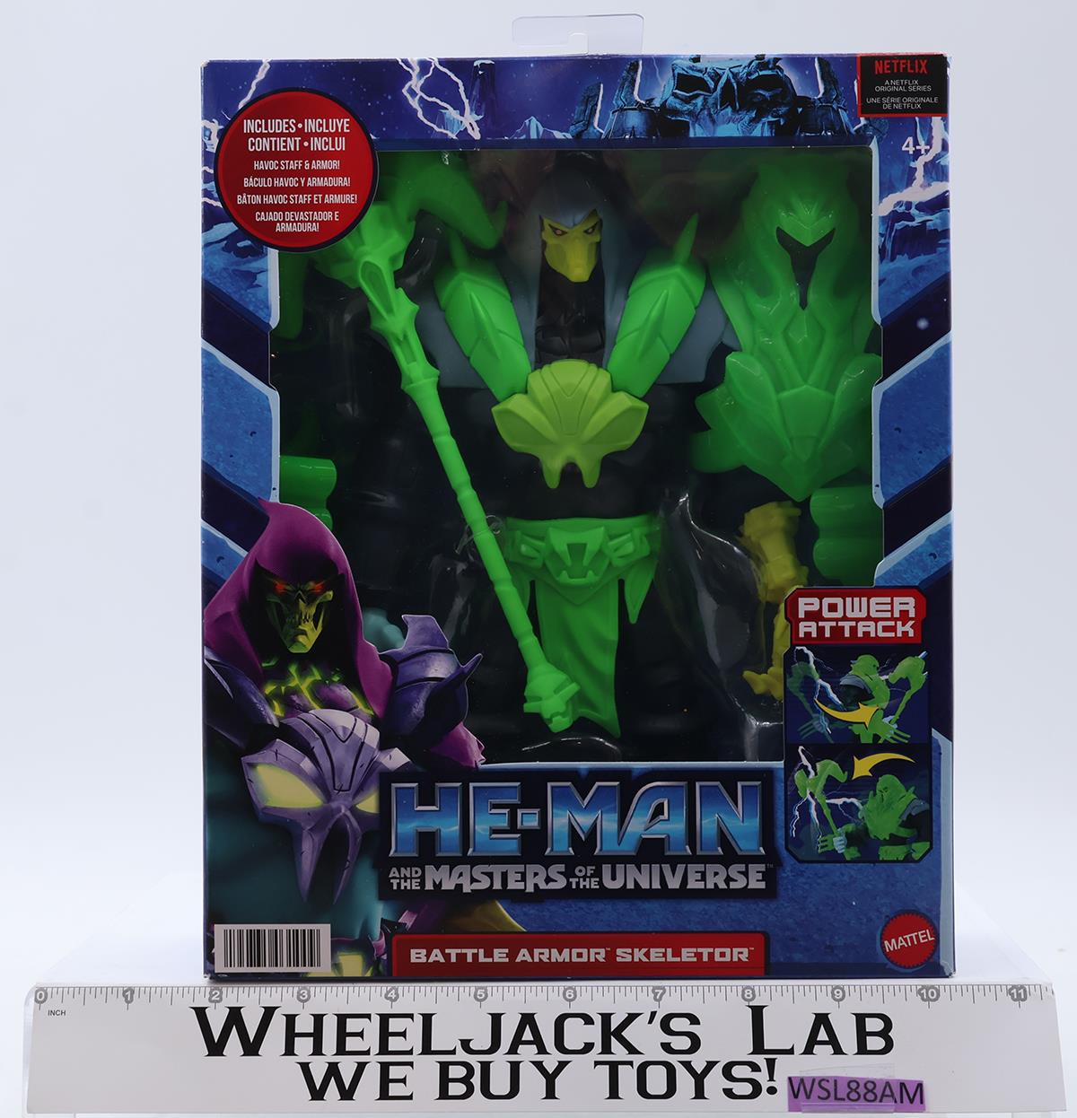 Power Attack Battle Armor Skeletor He-Man Masters of the Universe NEW SEALED