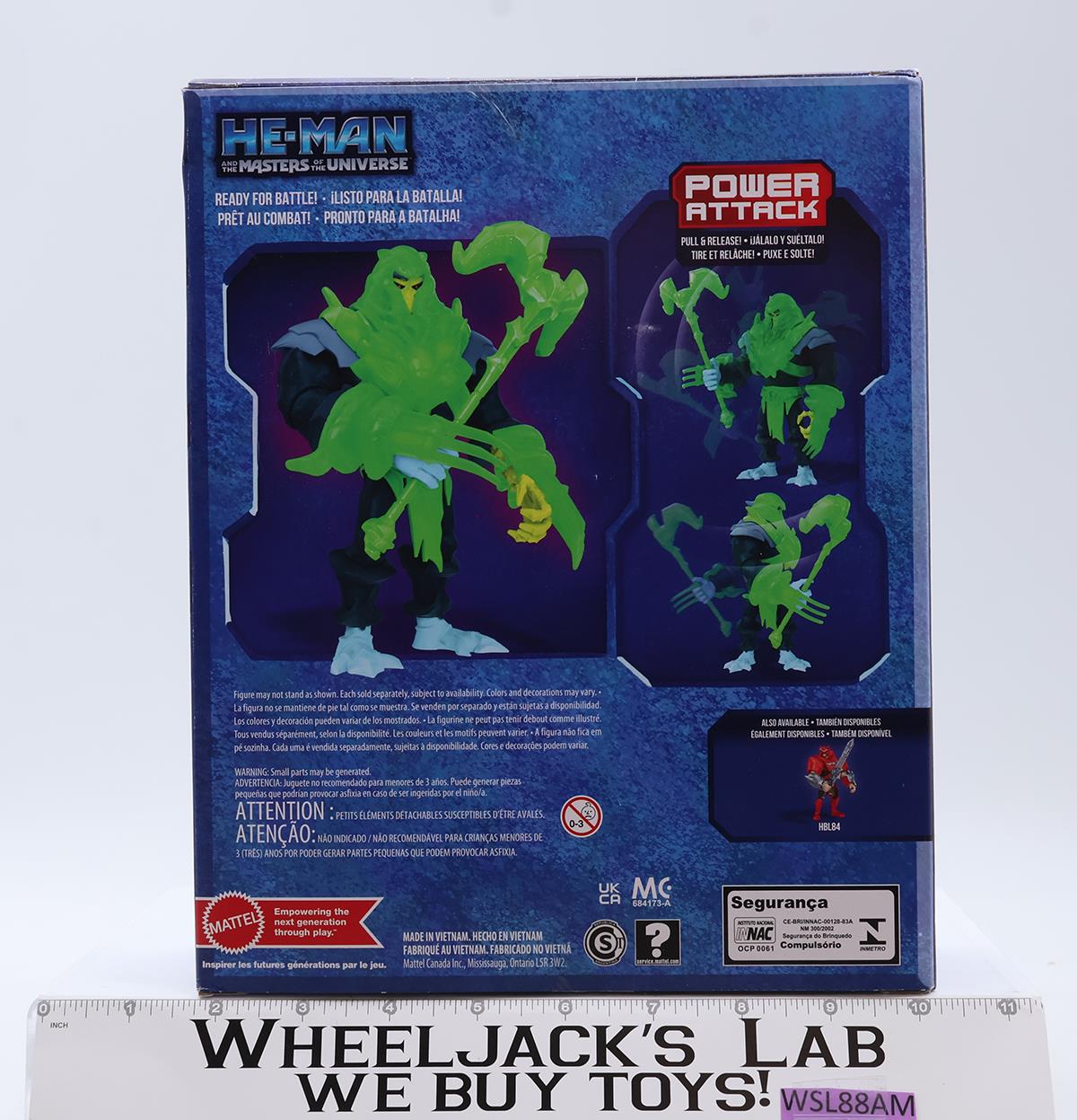 Power Attack Battle Armor Skeletor He-Man Masters of the Universe NEW SEALED