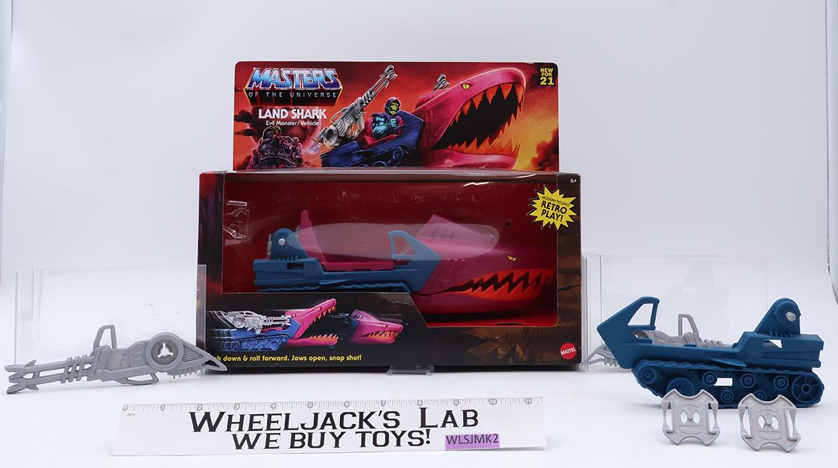 Land Shark 100% Complete Masters of the Universe 2020 Mattel Figure Vehicle
