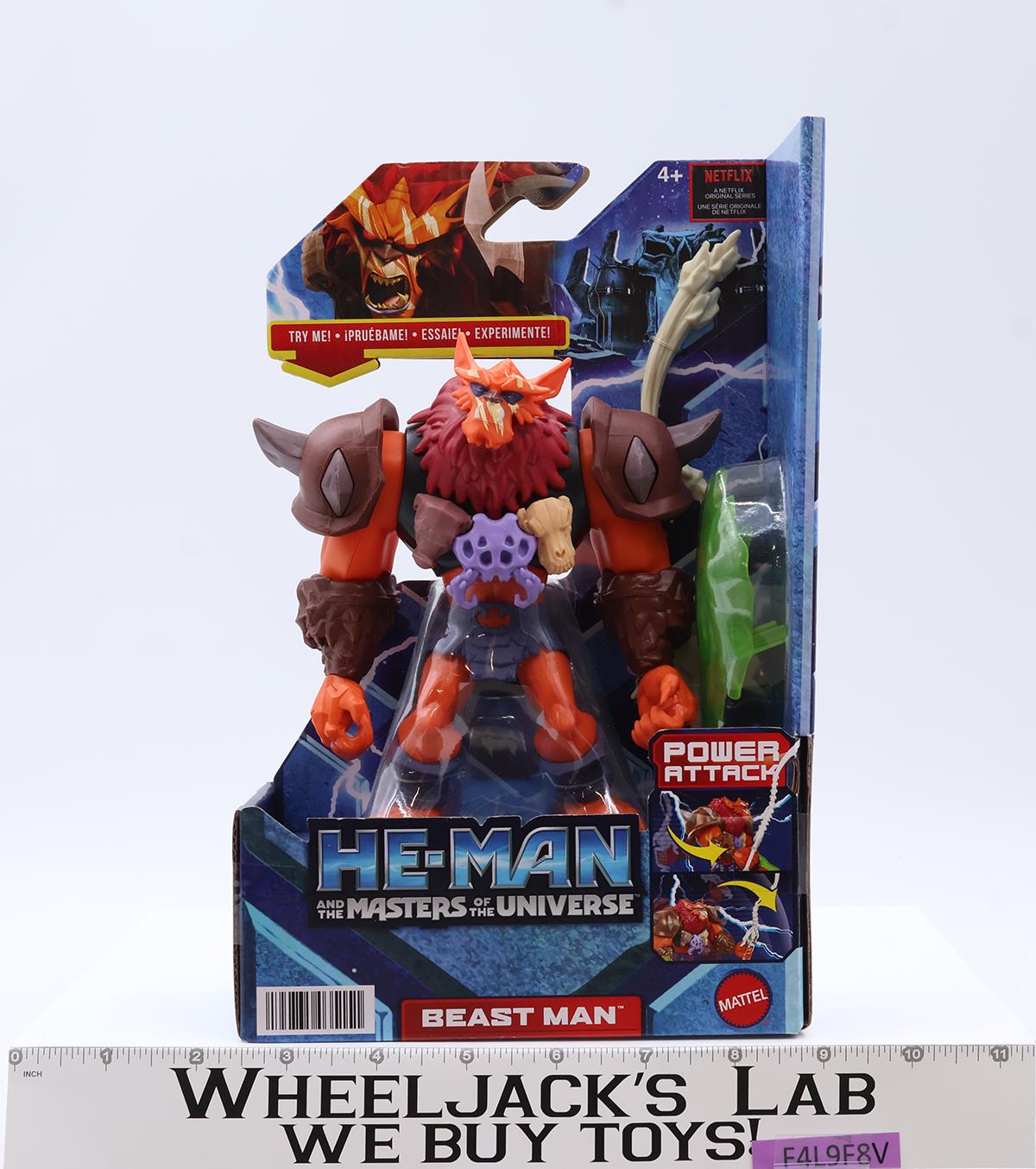 Beast Man He-Man and the Masters of the Universe 2021 Mattel Figure NEW SEALED