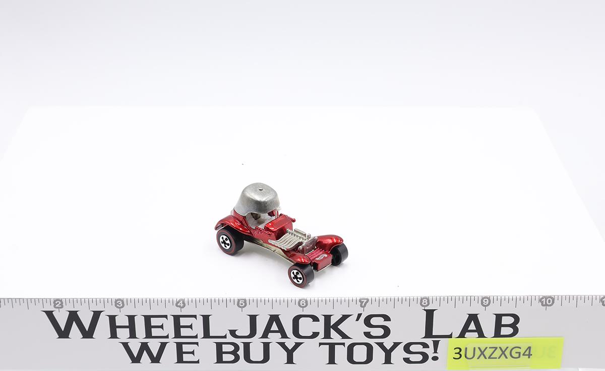 Red Baron Hot Wheels Vintage Collection Metallic RED Mattel 1969 Redline RL NM