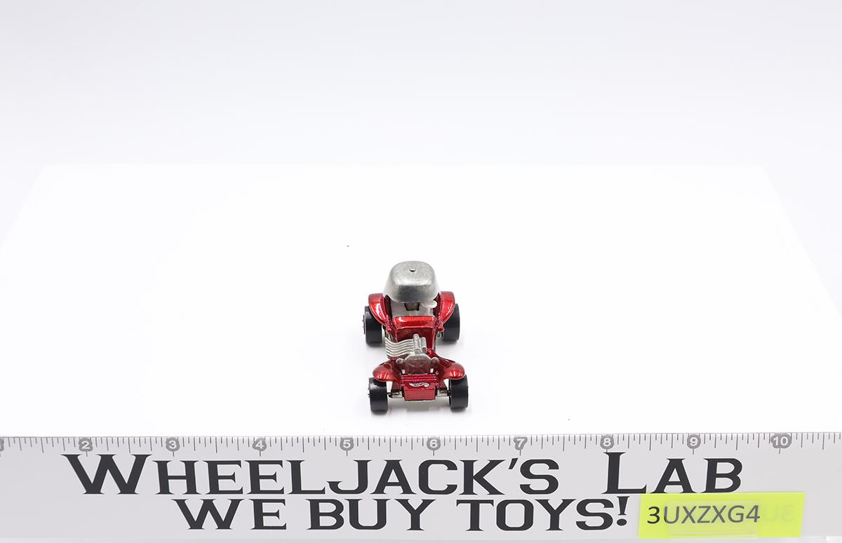 Red Baron Hot Wheels Vintage Collection Metallic RED Mattel 1969 Redline RL NM