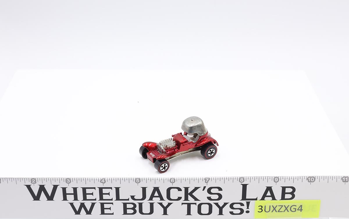 Red Baron Hot Wheels Vintage Collection Metallic RED Mattel 1969 Redline RL NM
