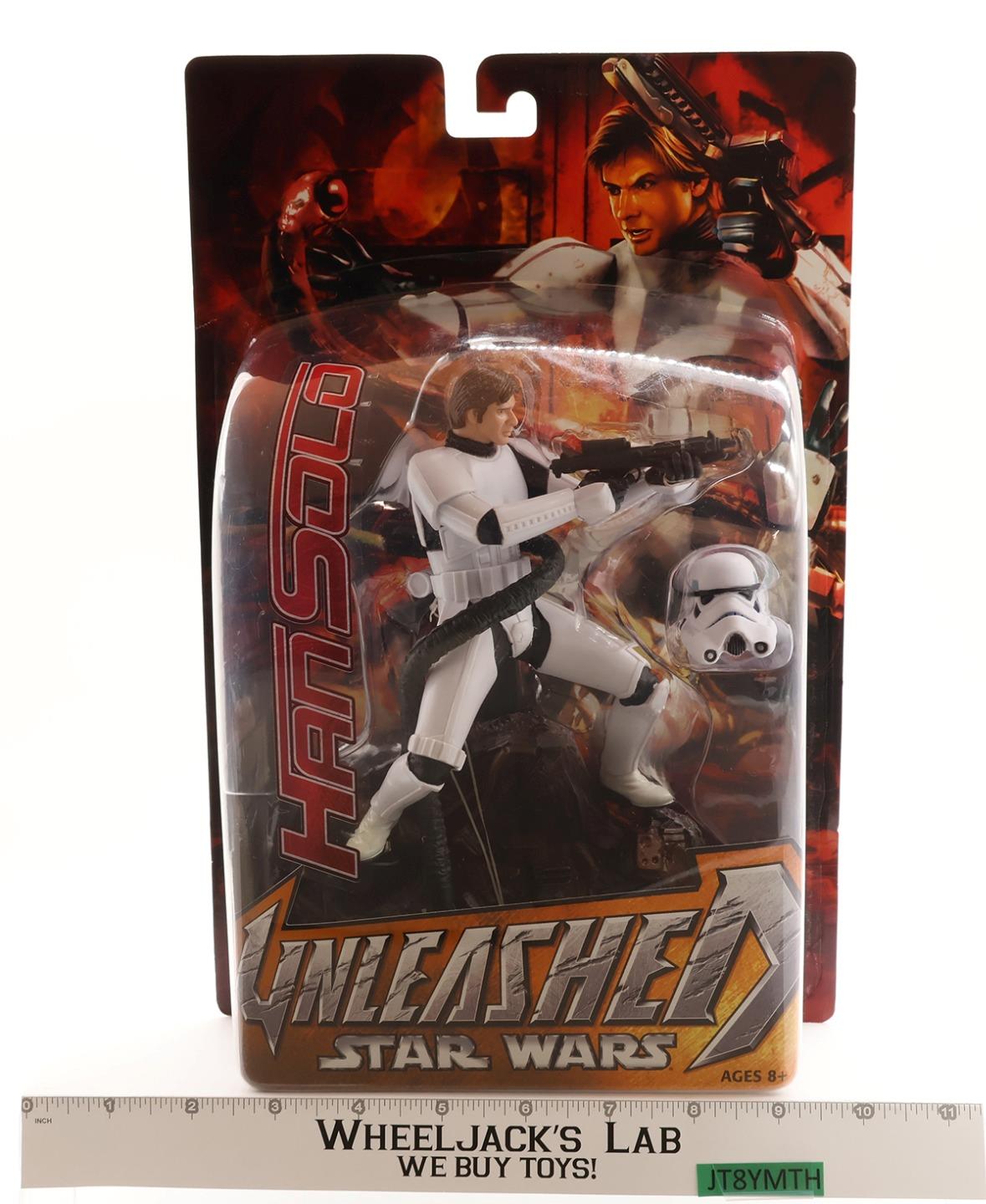 Han Solo Stormtrooper Star Wars Unleashed 2005 Hasbro 7" Figure NEW SEALED