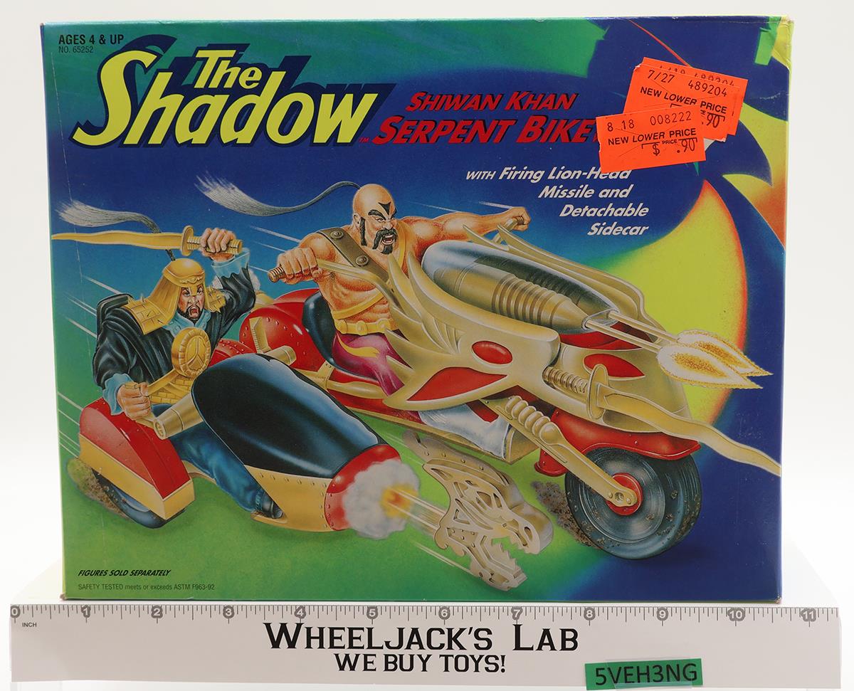 Shiwan Khan Serpent Bike The Shadow 1994 Kenner Action Figure NEW MISB SEALED