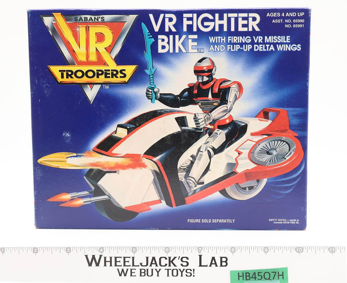 VR Fighter Bike Saban's VR Troopers 1995 Kenner Action Figure Vehicle NEW SEALED