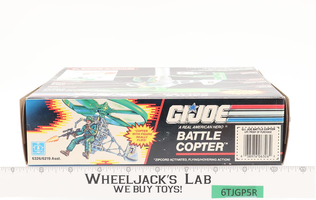 Green Battle Copter W/ Major Altitude GI Joe 1992 Hasbro Vehicle NEW SEALED