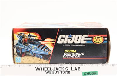 Cobra Overlord's Dictator GI Joe 1989 Hasbro Action Figure Vehicle