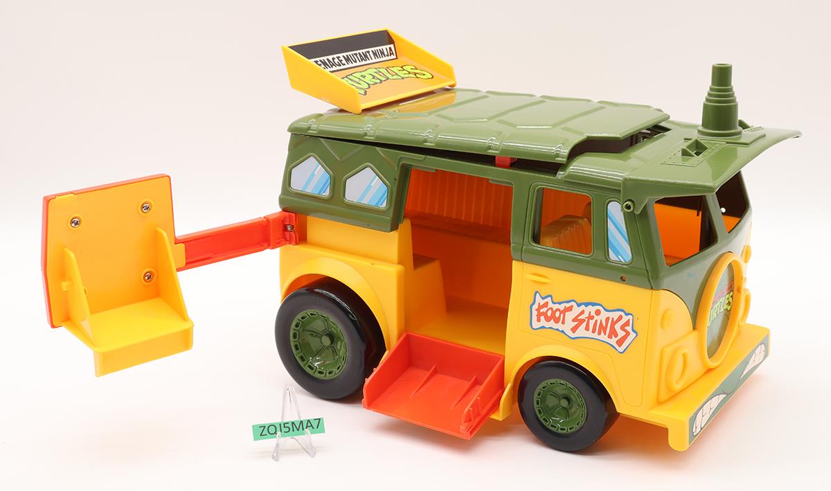 Party Wagon 100% Complete W/Box Teenage Mutant Ninja Turtles 1989 Playmates