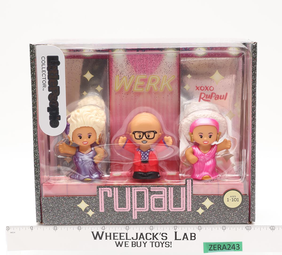 RuPaul Drag Race Special Edition Little People 2022 Fisher Price NEW SEALED