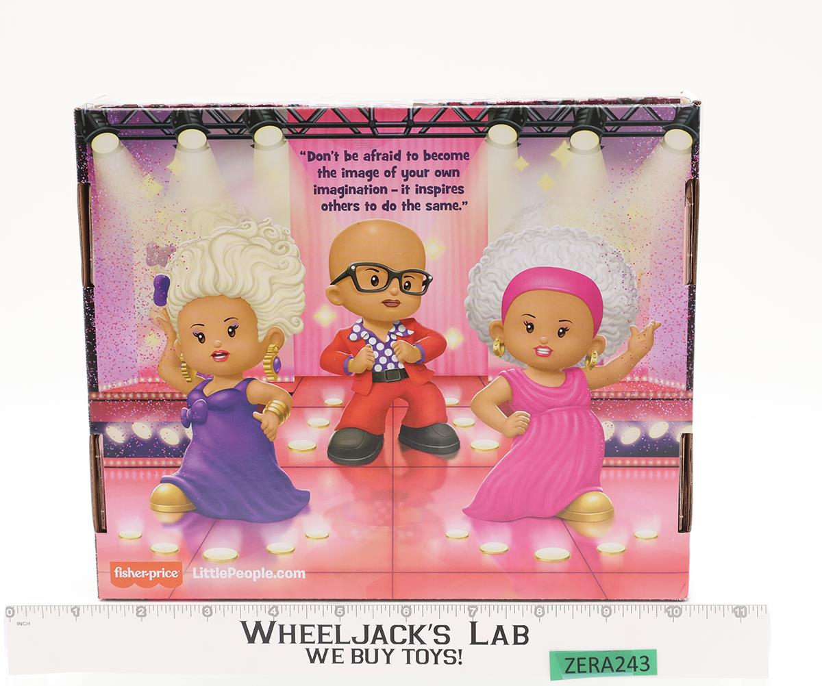 RuPaul Drag Race Special Edition Little People 2022 Fisher Price NEW SEALED