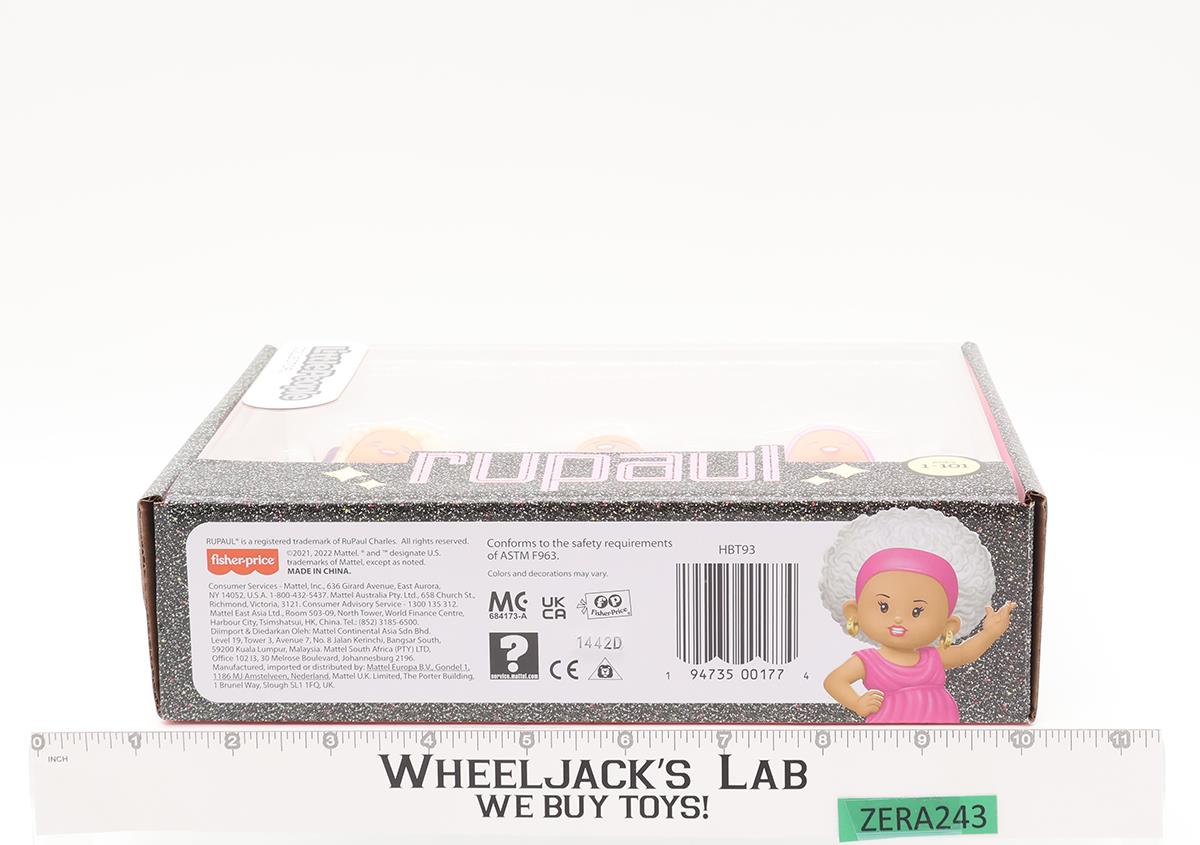 RuPaul Drag Race Special Edition Little People 2022 Fisher Price NEW SEALED