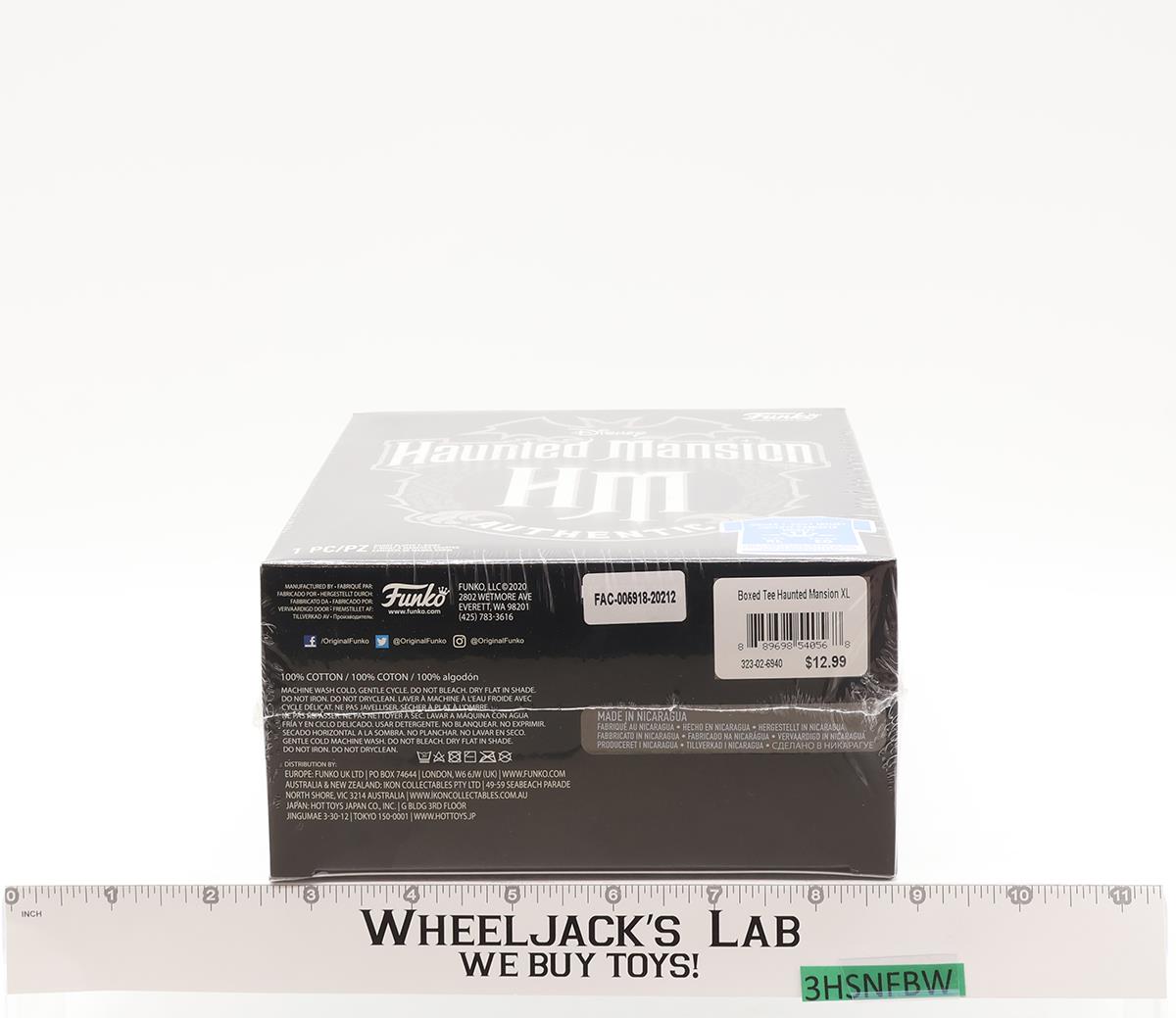 The Haunted Mansion Foolish Mortal Tee T-Shirt Size XL Funko NEW SEALED