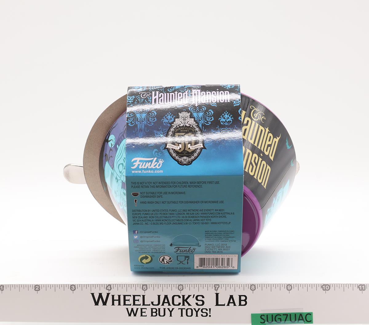 The Haunted Mansion Bowl & Spoon Set Disney 50th Anniversary Funko NEW