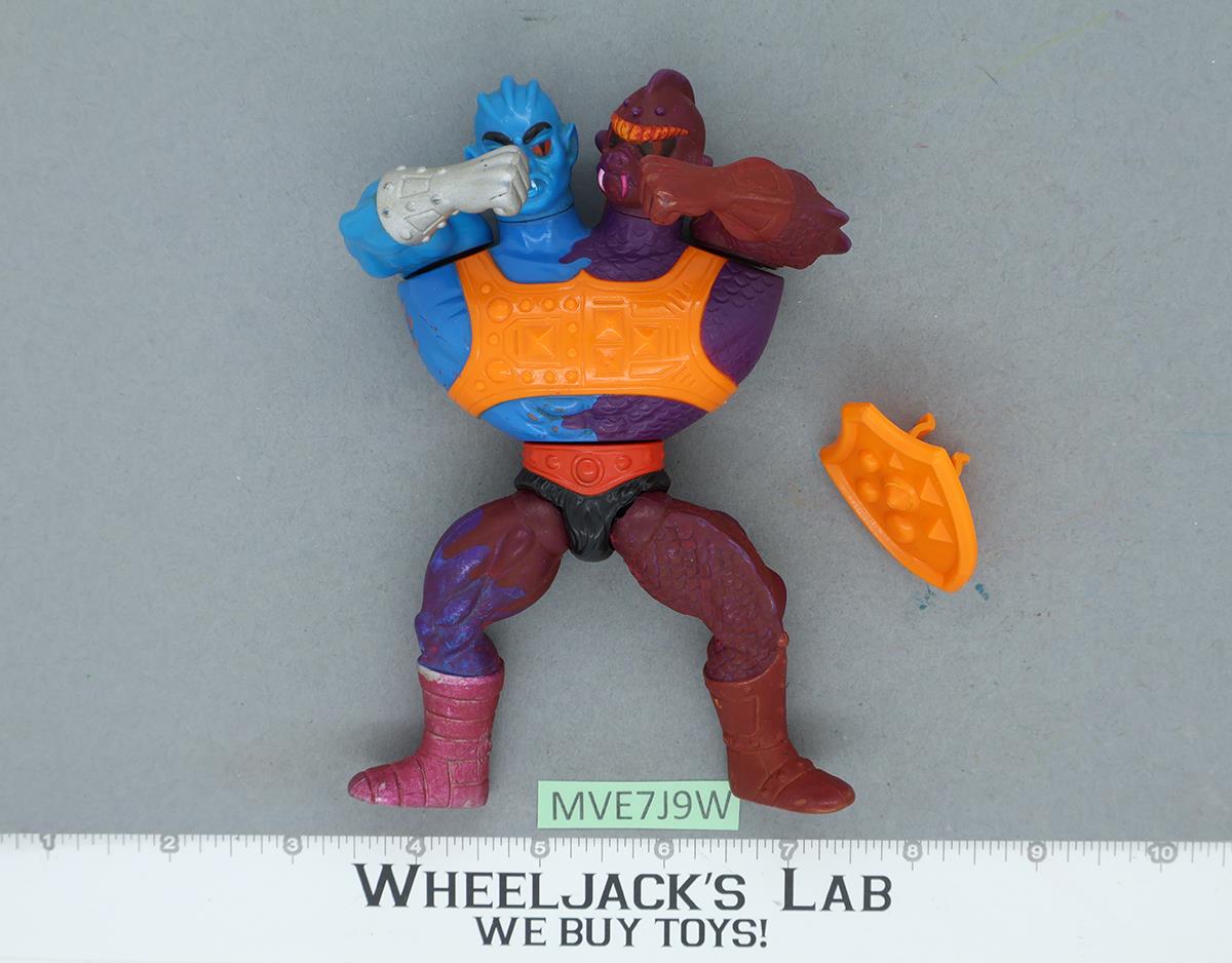 Two Bad Flat Back 100% Complete Masters of the Universe MOTU 1984 Vintage Action