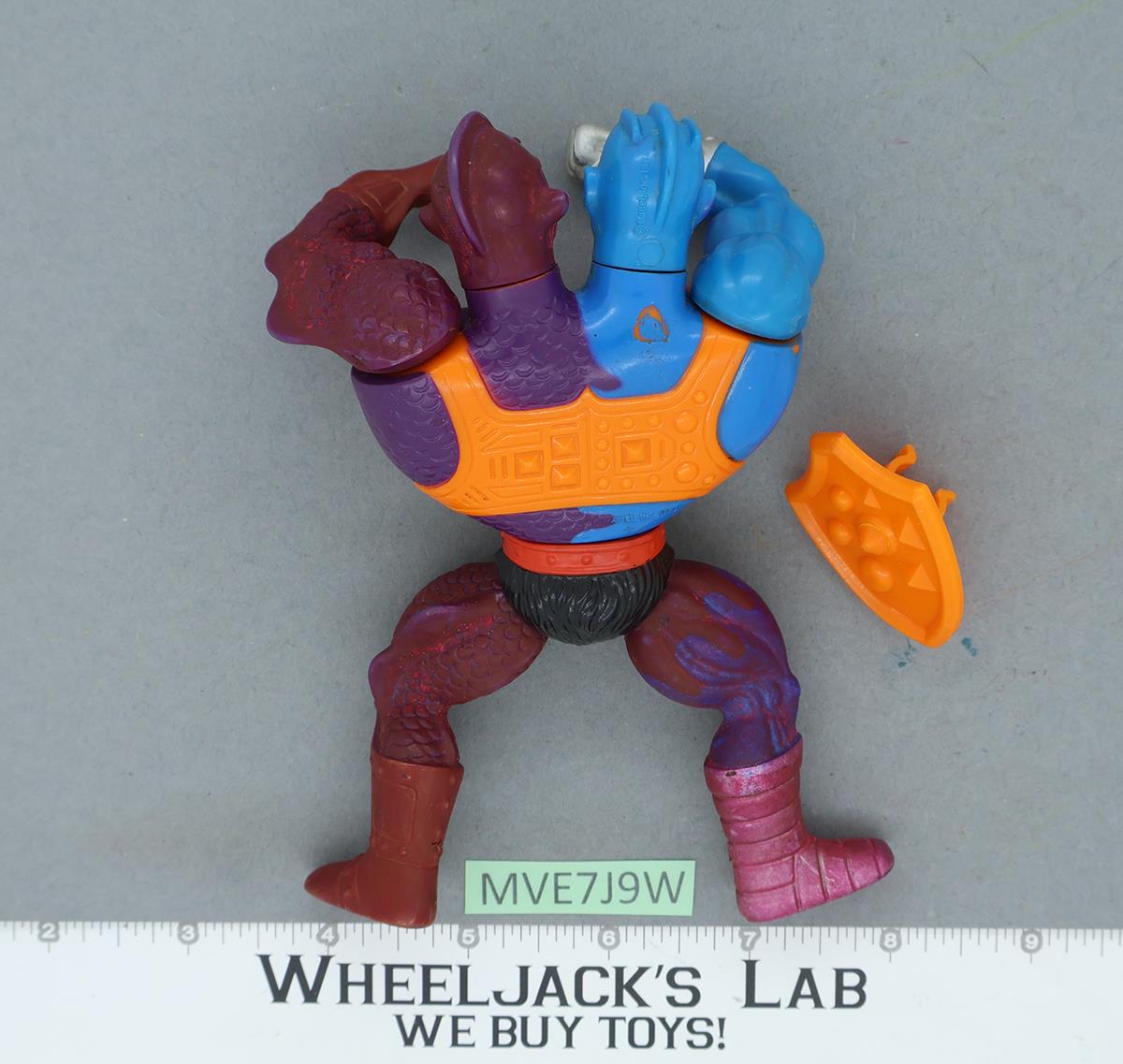 Two Bad Flat Back 100% Complete Masters of the Universe MOTU 1984 Vintage Action