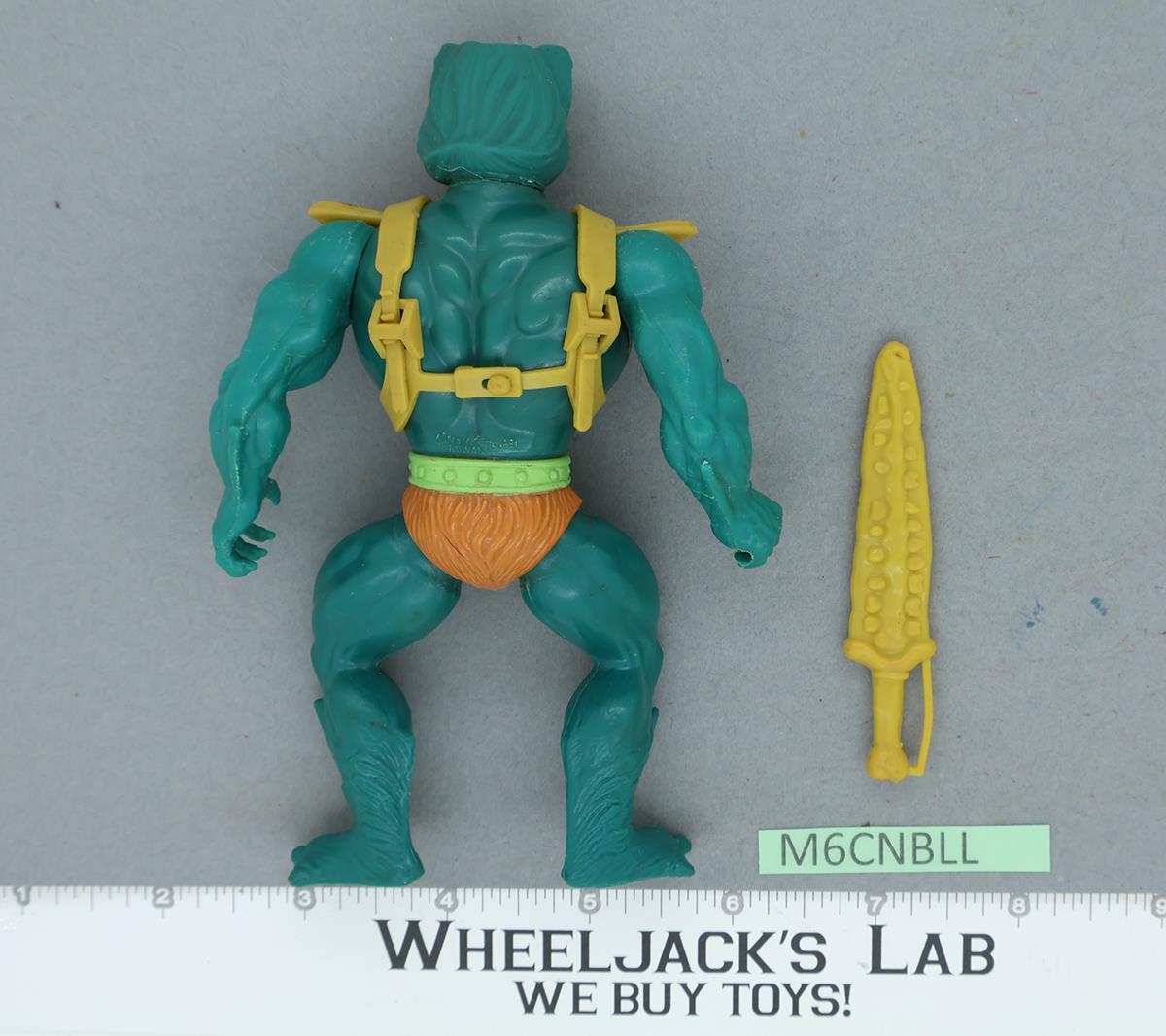 Mer-Man 100% Complete He-Man Masters of the Universe MOTU 1982 Mattel Vintage