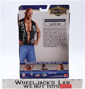 Class of 2009 Stone Cold Steve Austin WWE Hall of Fame 2014 Mattel