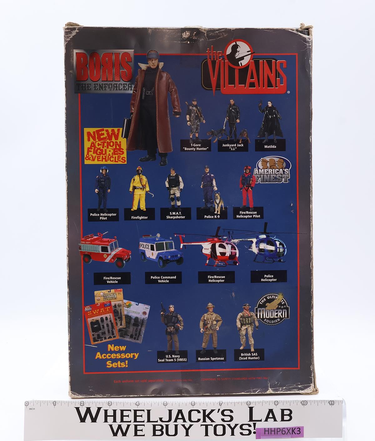 Boris the Enforcer The Villains 21st Century Toys 1/6 Action Figure NEW MIB