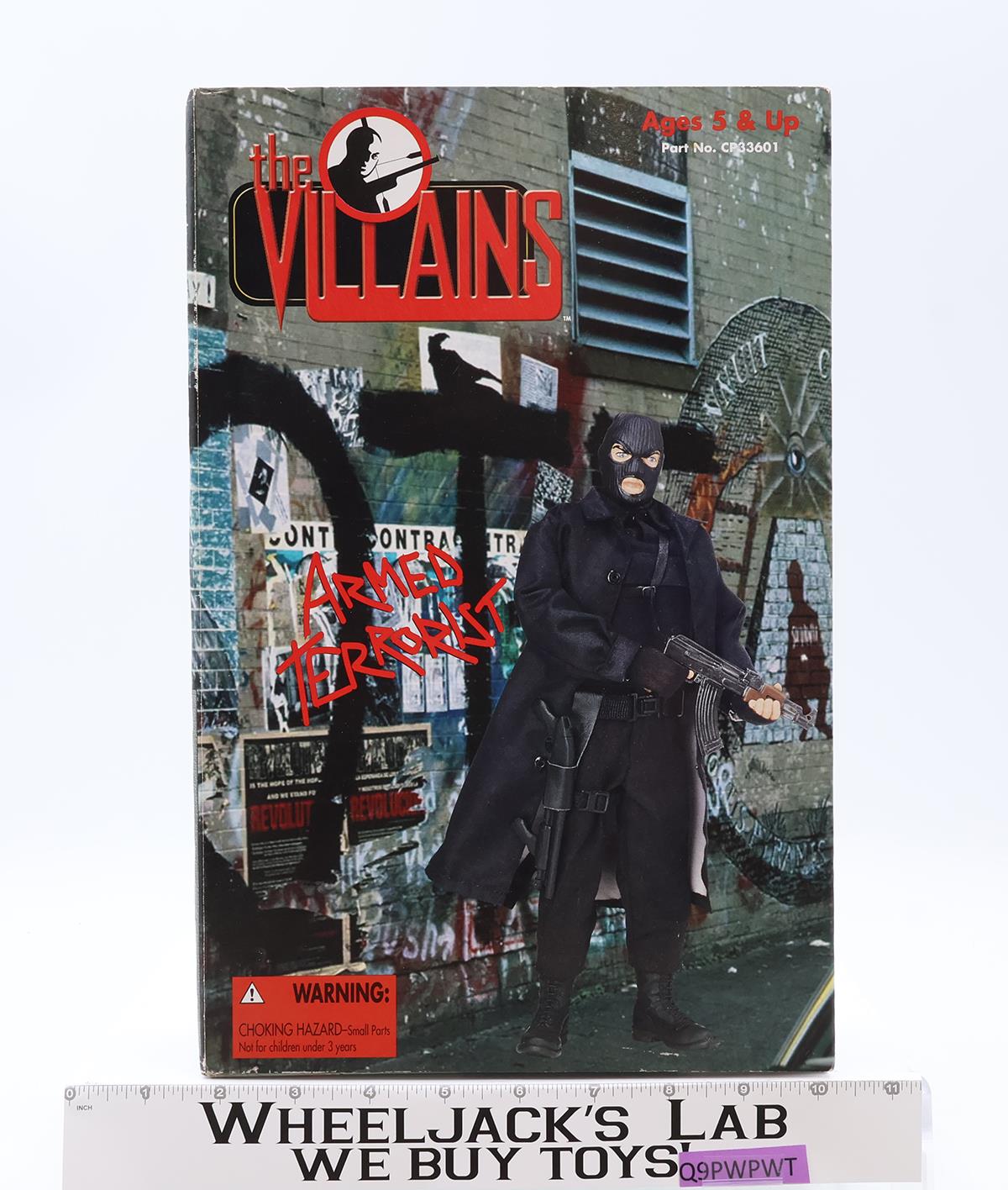 Armed Terrorist The Villains 21st Century Toys 1/6 Action Figure NEW SEALED