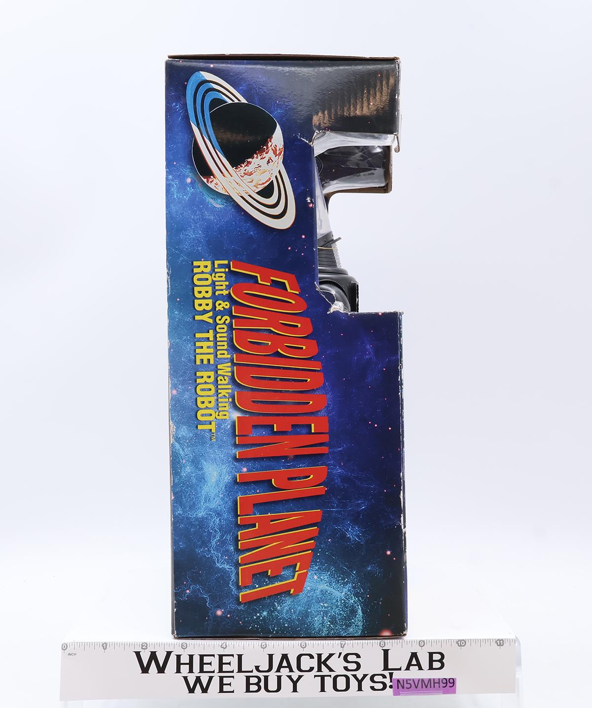 Light & Sound Walking Robby the Robot Forbidden Planet Goldlok 14" NEW SEALED