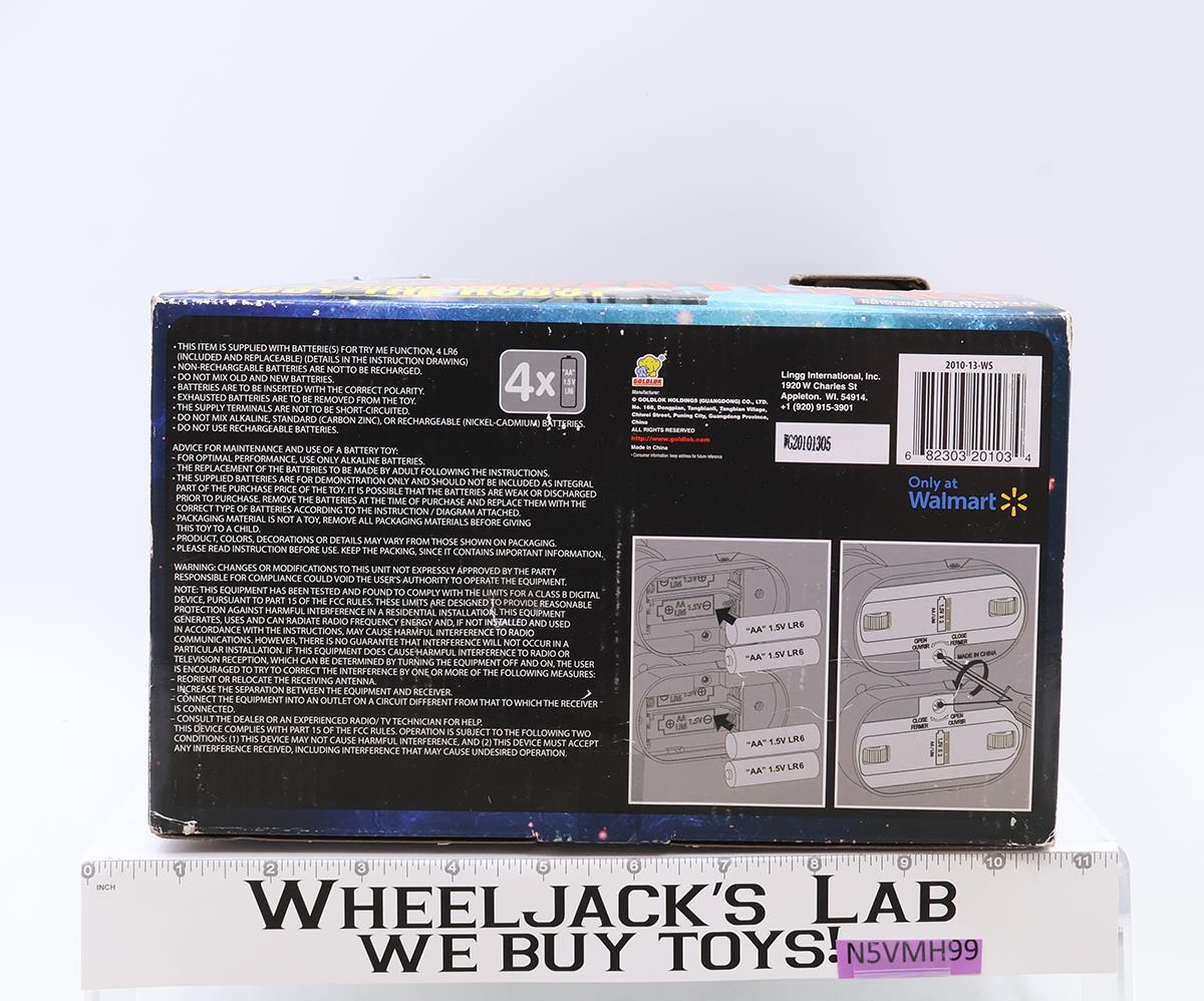 Light & Sound Walking Robby the Robot Forbidden Planet Goldlok 14" NEW SEALED