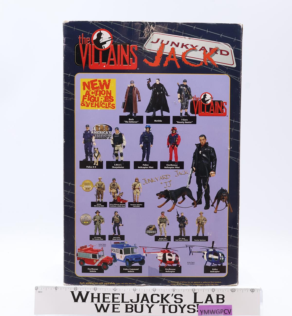 Junkyard Jack The Villains 21st Century Toys 1/6 Action Figure NEW MIB
