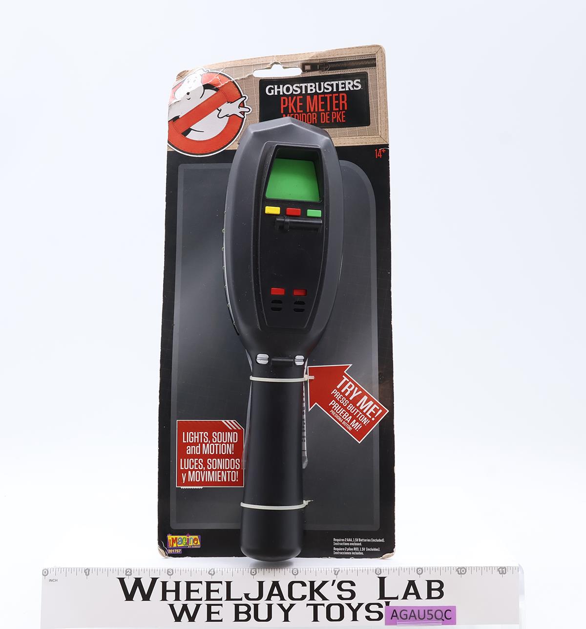 PKE Meter Lights Sound & Motion Ghostbusters 2020 Rubies Costume Accessory NEW